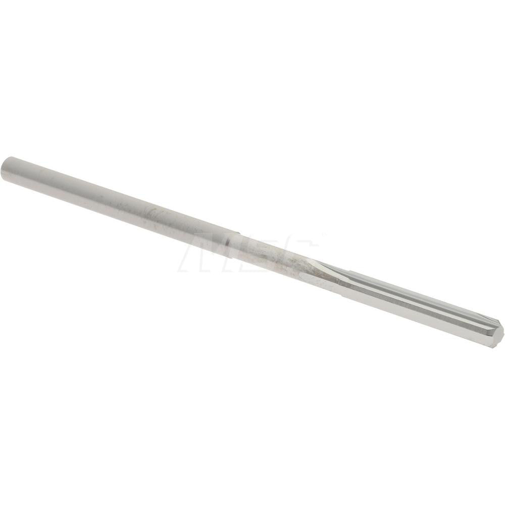 Hertel 45674660 Chucking Reamer 0.0985" Dia, 2-1/4" OAL, 5/8" Flute Length, Straight Flute, Straight-Cylindrical Shank, Solid Carbide