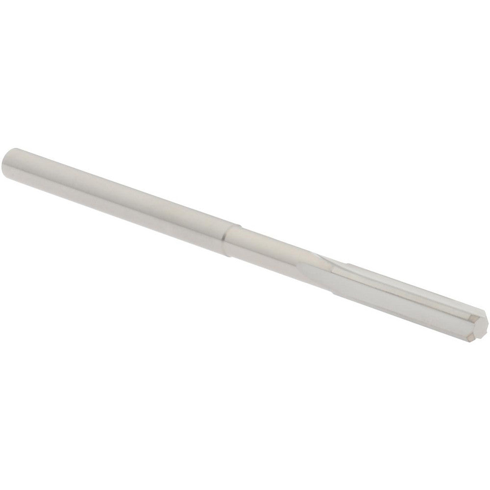 Hertel 45674702 Chucking Reamer 0.1195" Dia, 2-1/4" OAL, 5/8" Flute Length, Straight Flute, Straight-Cylindrical Shank, Solid Carbide
