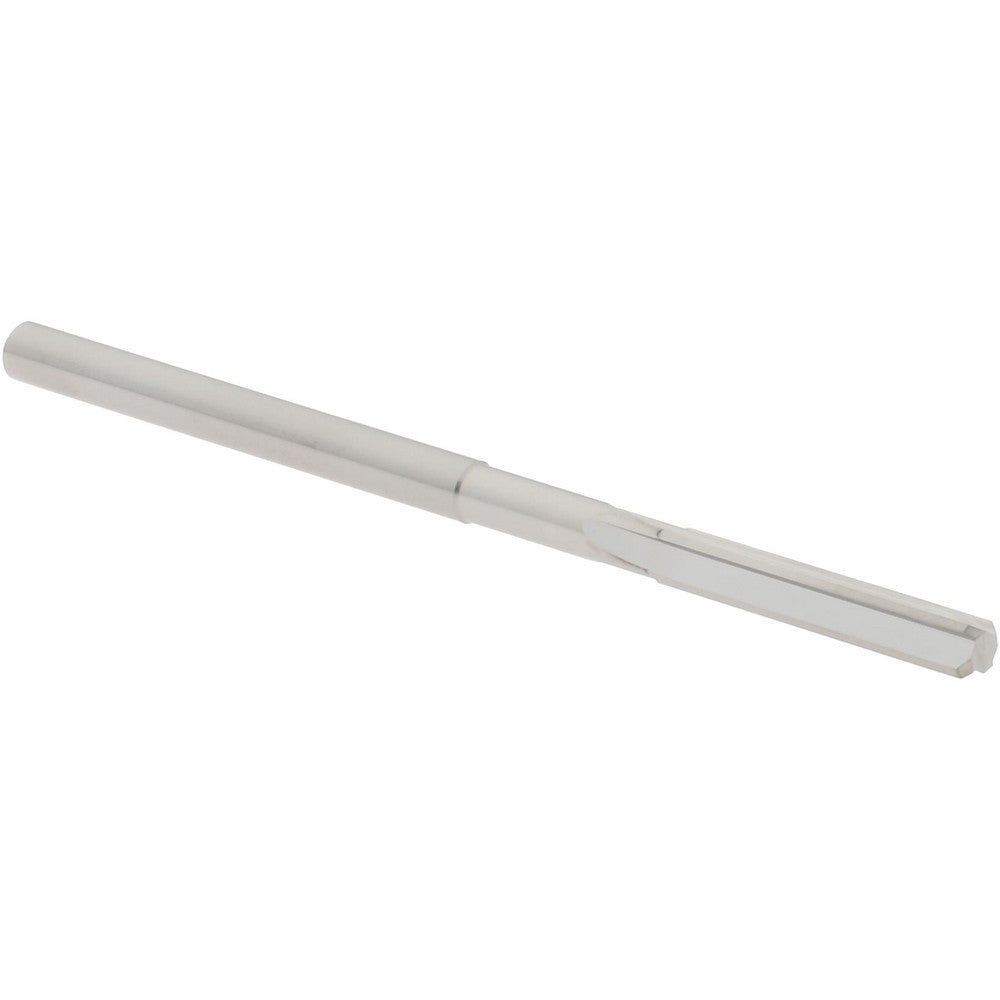 Hertel 45674793 Chucking Reamer 0.1315" Dia, 2-1/2" OAL, 3/4" Flute Length, Straight Flute, Straight-Cylindrical Shank, Solid Carbide