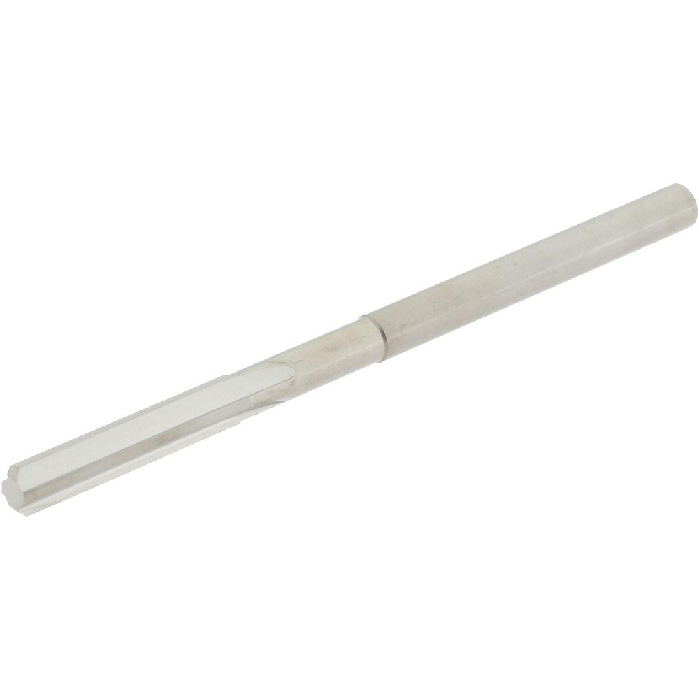 Hertel 45674819 Chucking Reamer 0.1415" Dia, 2-1/2" OAL, 3/4" Flute Length, Straight Flute, Straight-Cylindrical Shank, Solid Carbide