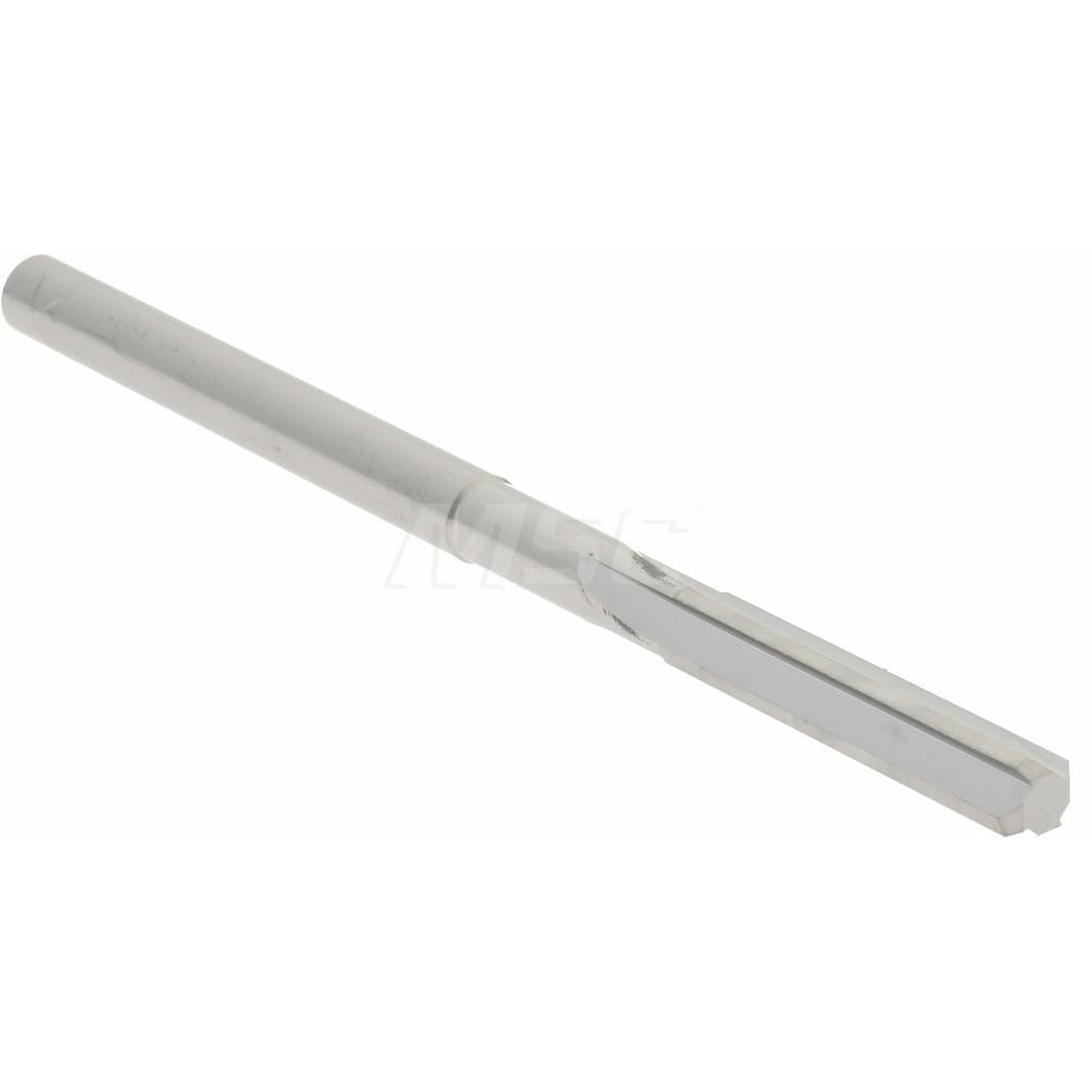 Hertel 45674827 Chucking Reamer 0.1435" Dia, 2-1/2" OAL, 3/4" Flute Length, Straight Flute, Straight-Cylindrical Shank, Solid Carbide