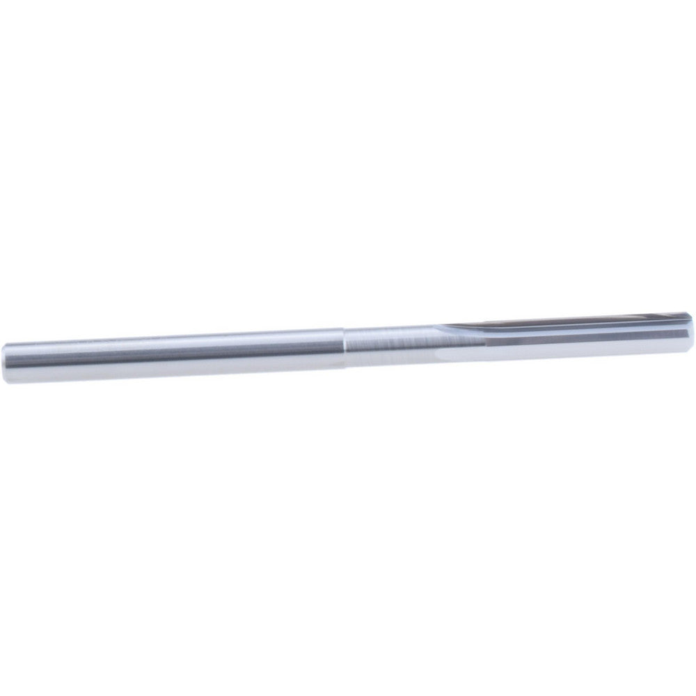 Hertel 45674835 Chucking Reamer 0.1545" Dia, 2-1/2" OAL, 3/4" Flute Length, Straight Flute, Straight-Cylindrical Shank, Solid Carbide
