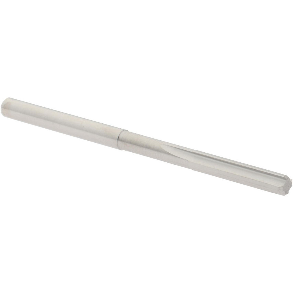 Hertel 45674843 Chucking Reamer 0.1555" Dia, 2-1/2" OAL, 3/4" Flute Length, Straight Flute, Straight-Cylindrical Shank, Solid Carbide