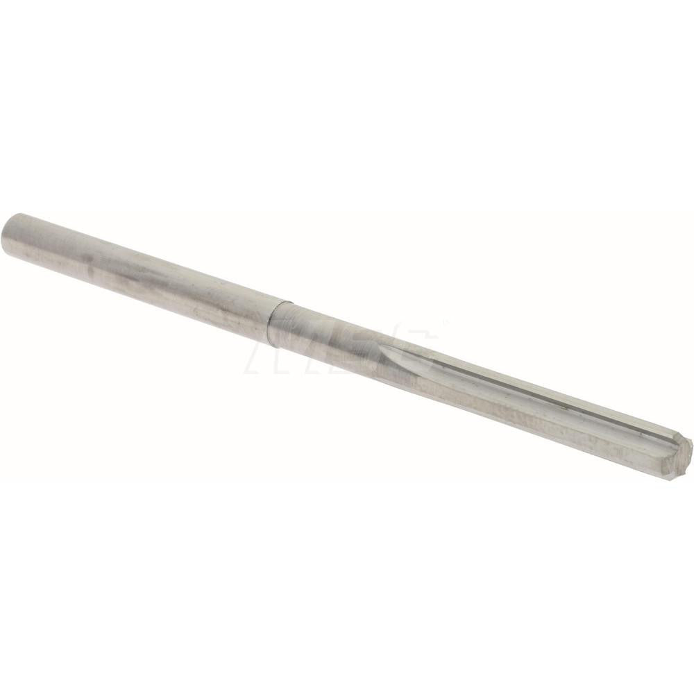 Hertel 45674892 Chucking Reamer 0.1620" Dia, 2-3/4" OAL, 7/8" Flute Length, Straight Flute, Straight-Cylindrical Shank, Solid Carbide