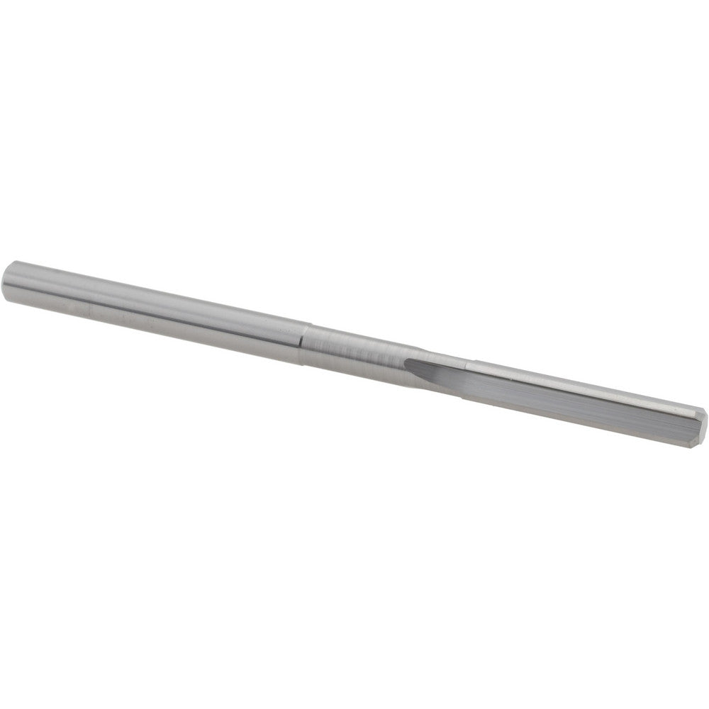 Hertel 45674900 Chucking Reamer 0.1630" Dia, 2-3/4" OAL, 7/8" Flute Length, Straight Flute, Straight-Cylindrical Shank, Solid Carbide