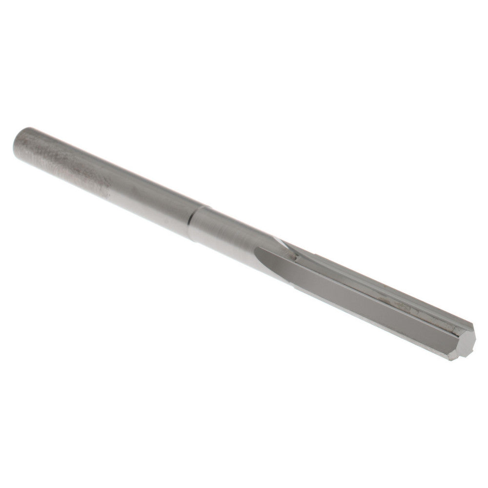 Hertel 45674934 Chucking Reamer 0.1680" Dia, 2-3/4" OAL, 7/8" Flute Length, Straight Flute, Straight-Cylindrical Shank, Solid Carbide