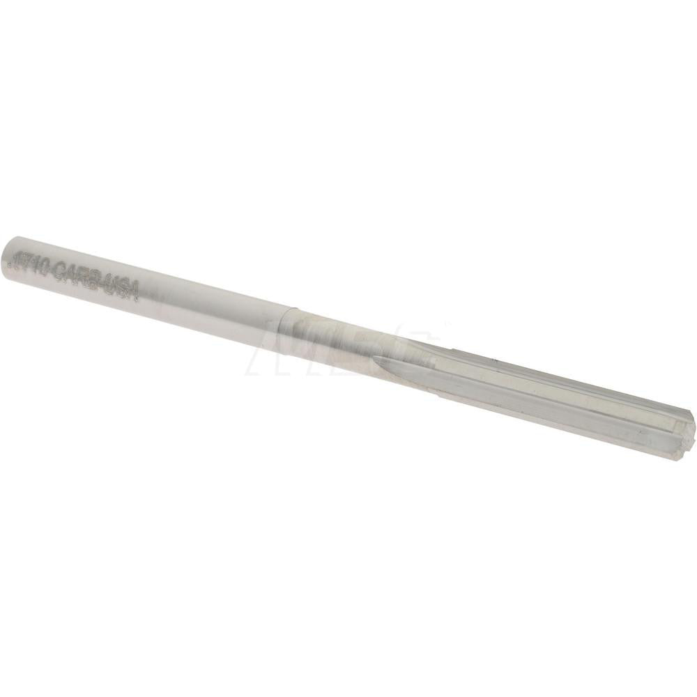 Hertel 45674959 Chucking Reamer 0.1710" Dia, 2-3/4" OAL, 7/8" Flute Length, Straight Flute, Straight-Cylindrical Shank, Solid Carbide