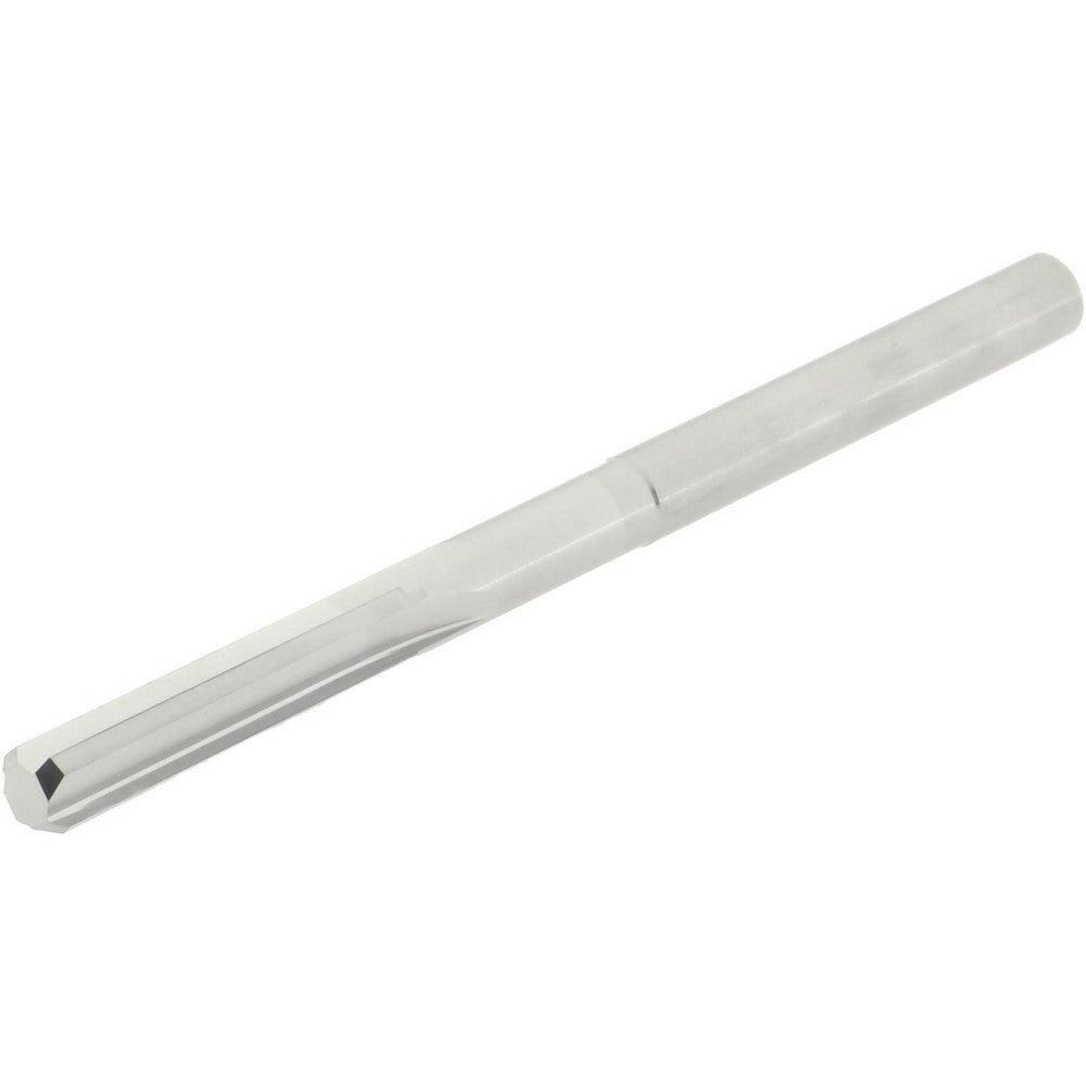 Hertel 45675030 Chucking Reamer 0.1845" Dia, 2-3/4" OAL, 7/8" Flute Length, Straight Flute, Straight-Cylindrical Shank, Solid Carbide
