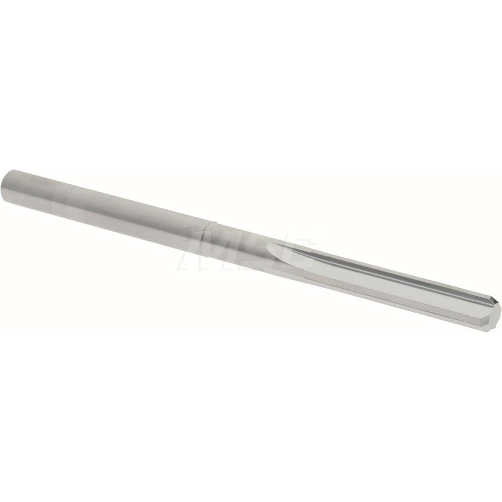 Hertel 45675105 Chucking Reamer 0.1925" Dia, 3" OAL, 1" Flute Length, Straight Flute, Straight-Cylindrical Shank, Solid Carbide