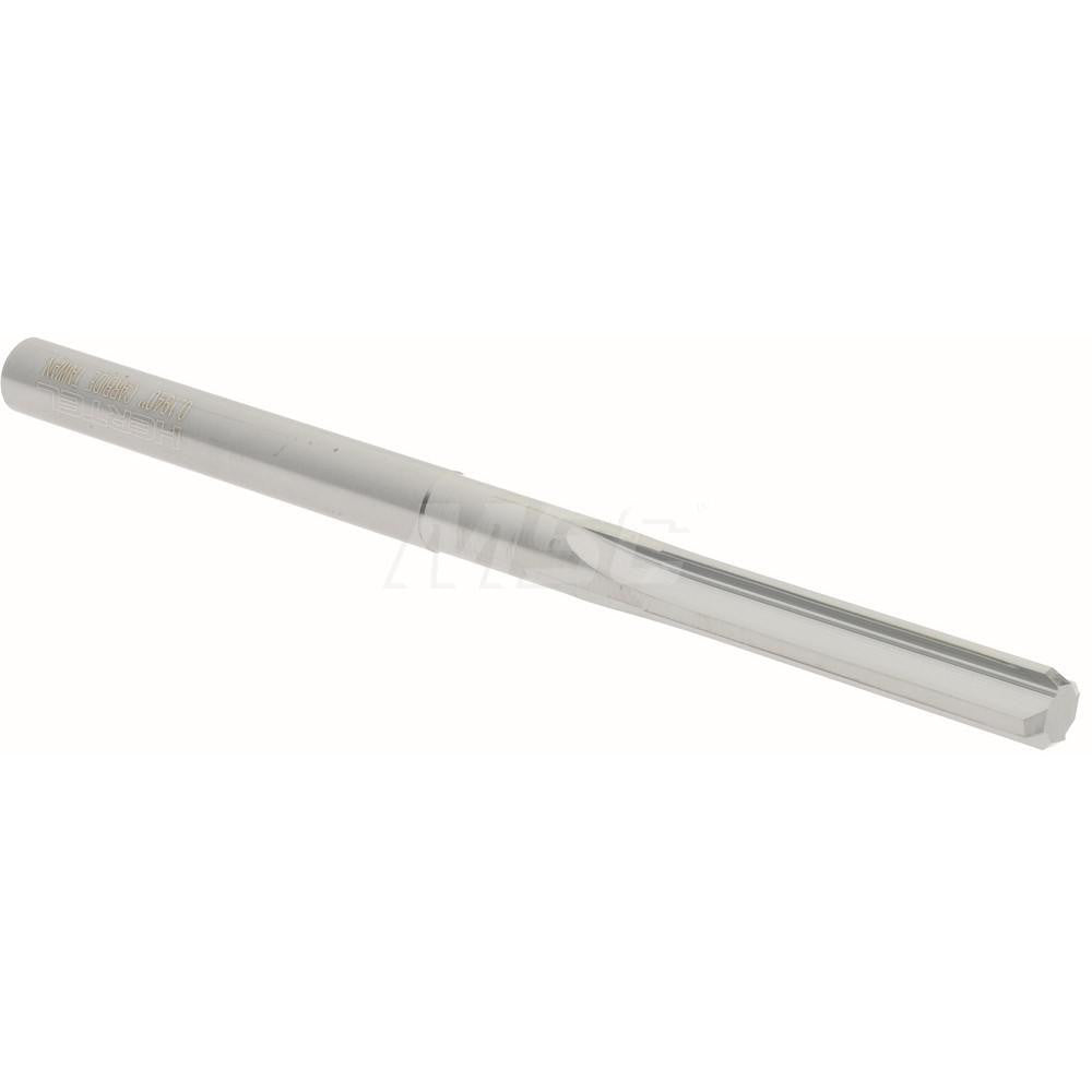 Hertel 45675121 Chucking Reamer 0.1940" Dia, 3" OAL, 1" Flute Length, Straight Flute, Straight-Cylindrical Shank, Solid Carbide