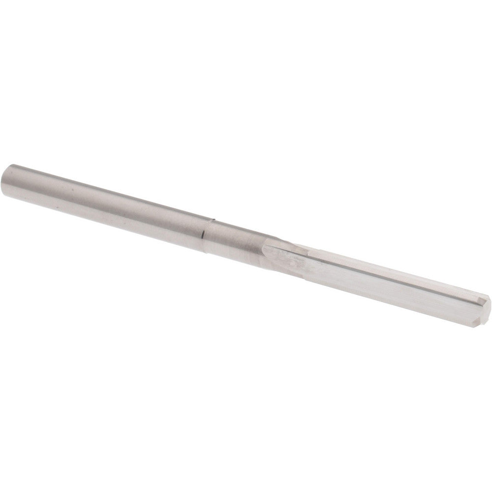 Hertel 45675139 Chucking Reamer 0.1955" Dia, 3" OAL, 1" Flute Length, Straight Flute, Straight-Cylindrical Shank, Solid Carbide
