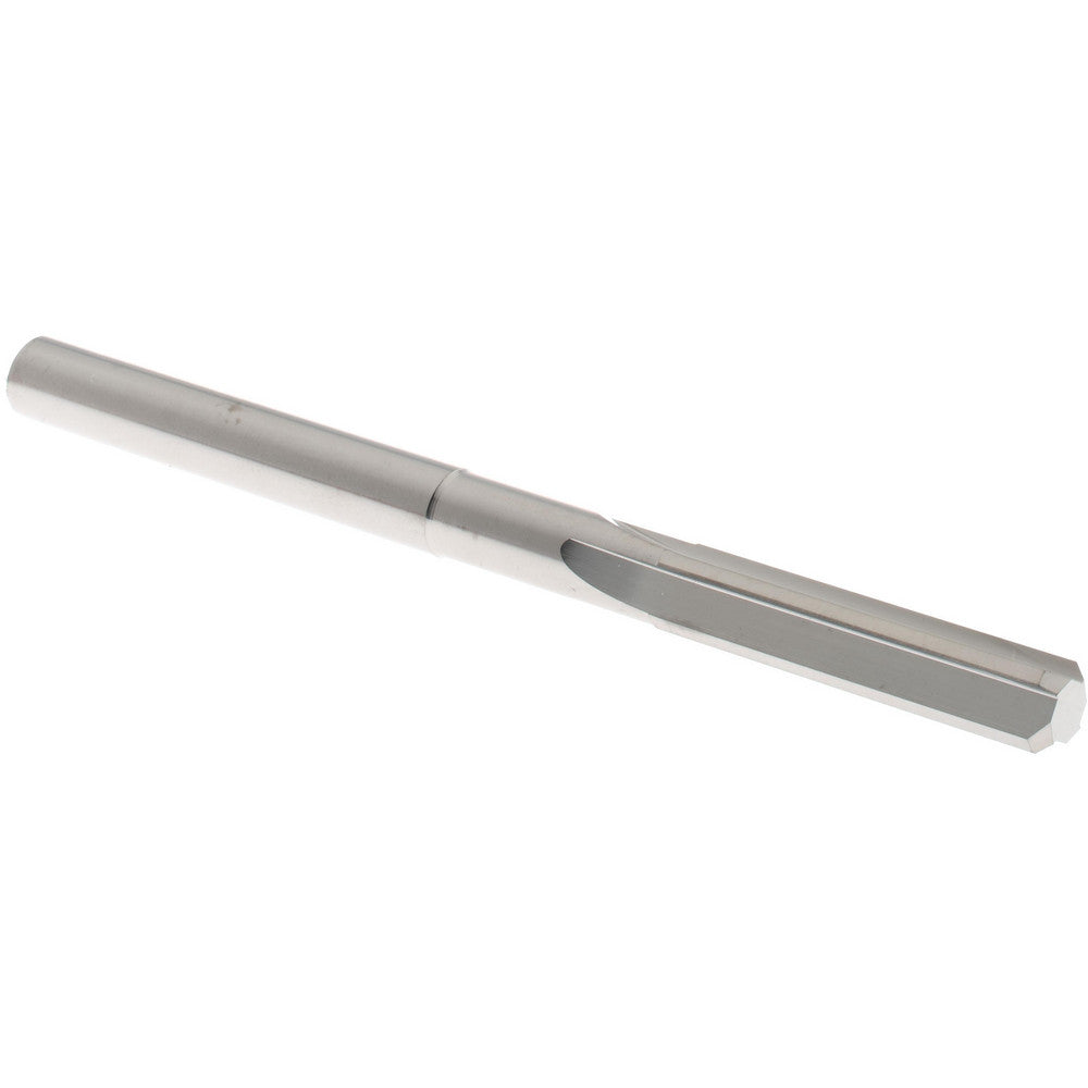 Hertel 45675303 Chucking Reamer 0.2160" Dia, 3" OAL, 1" Flute Length, Straight Flute, Straight-Cylindrical Shank, Solid Carbide
