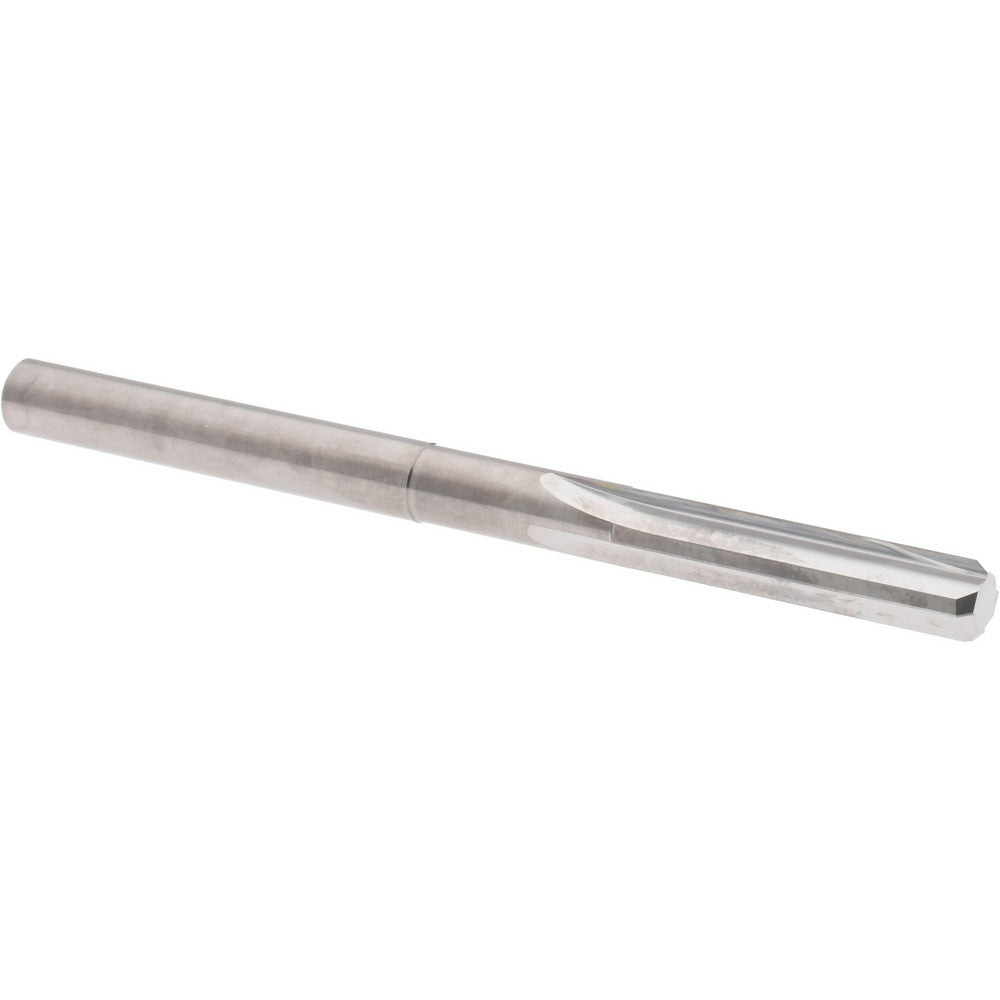 Hertel 45675378 Chucking Reamer 0.2240" Dia, 3" OAL, 1" Flute Length, Straight Flute, Straight-Cylindrical Shank, Solid Carbide