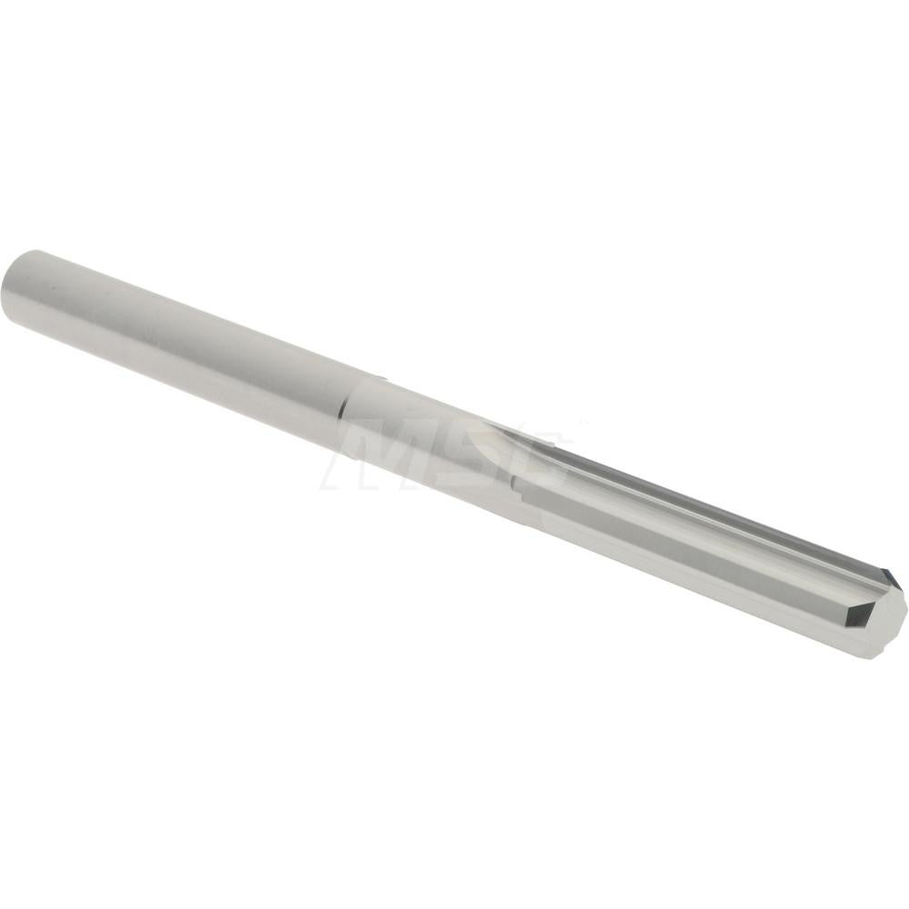 Hertel 45675402 Chucking Reamer 0.2270" Dia, 3" OAL, 1" Flute Length, Straight Flute, Straight-Cylindrical Shank, Solid Carbide
