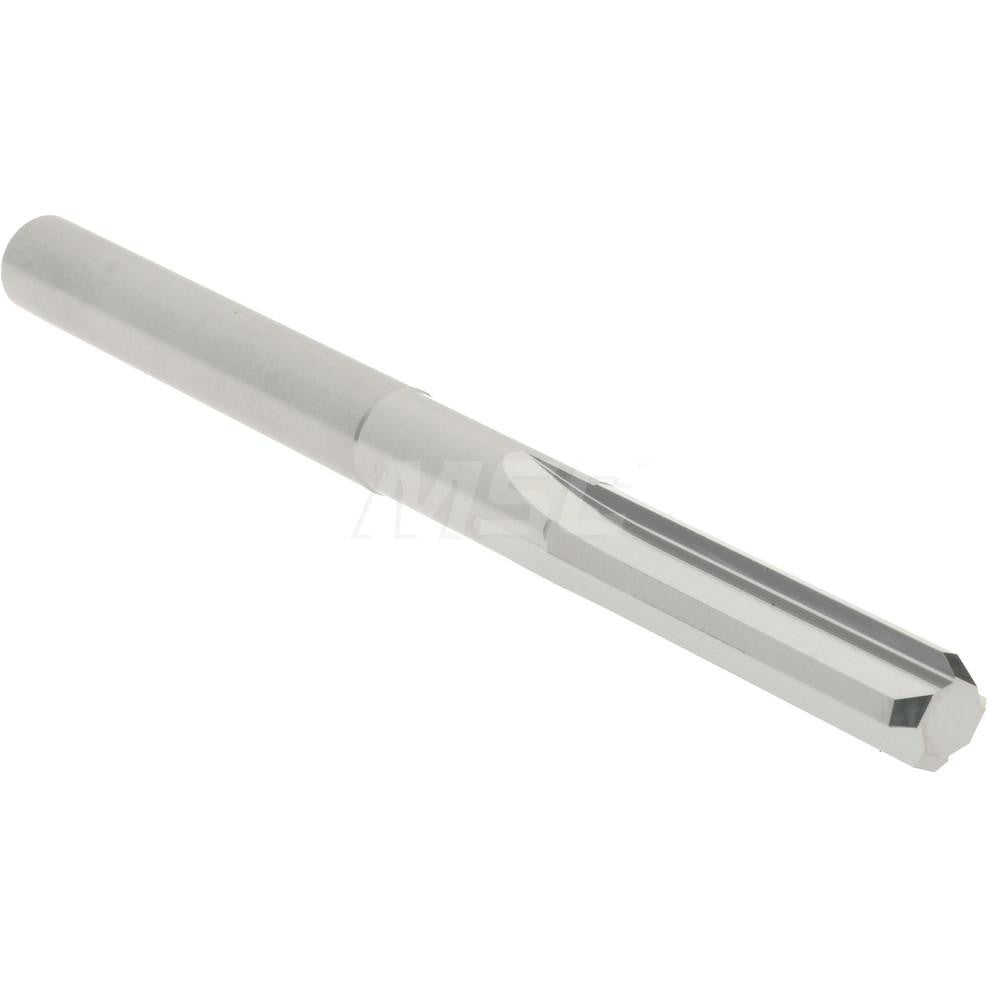 Hertel 45675410 Chucking Reamer 0.2290" Dia, 3" OAL, 1" Flute Length, Straight Flute, Straight-Cylindrical Shank, Solid Carbide