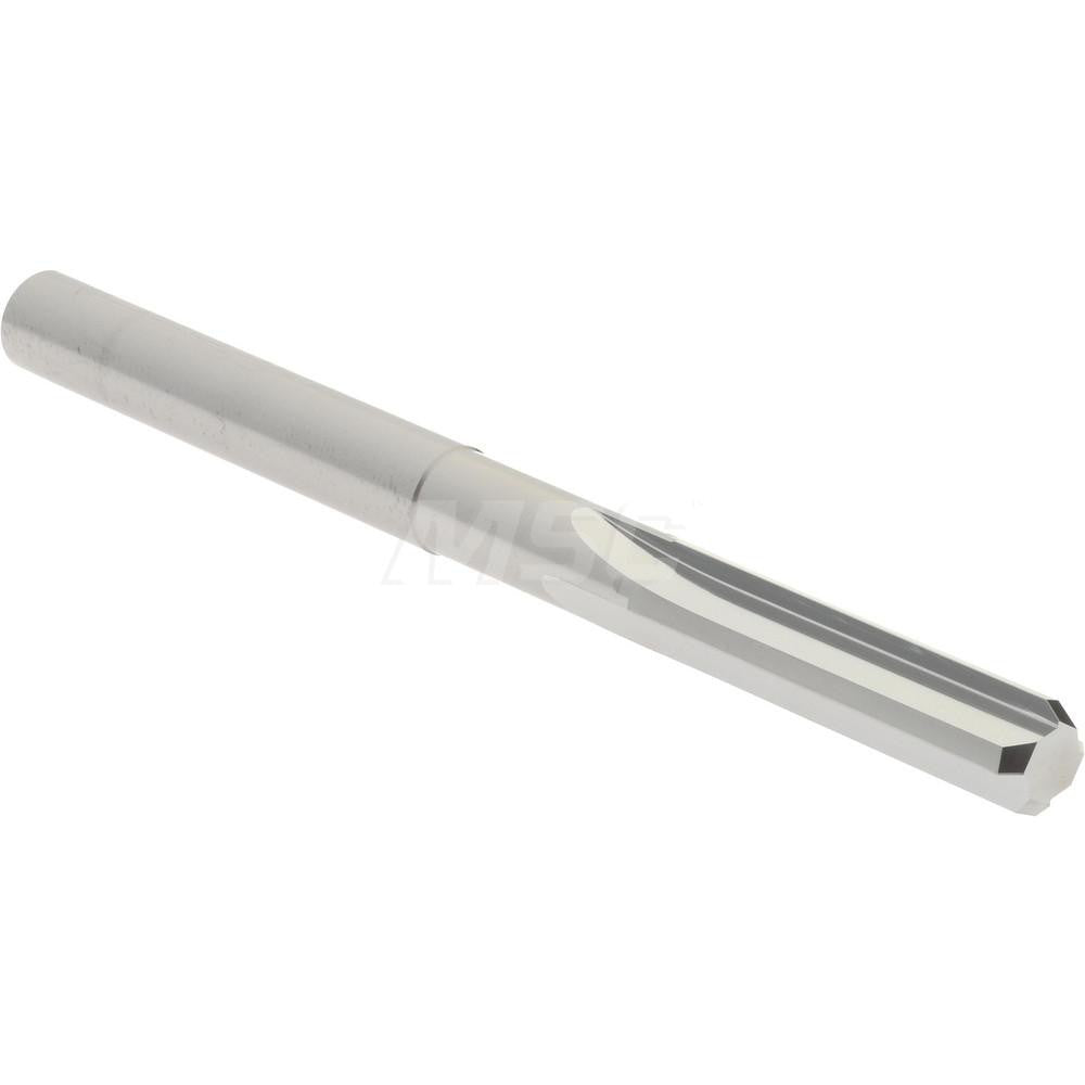 Hertel 45675477 Chucking Reamer 0.2360" Dia, 3" OAL, 1" Flute Length, Straight Flute, Straight-Cylindrical Shank, Solid Carbide