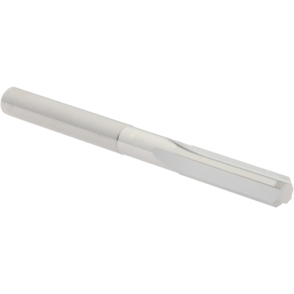 Hertel 45675600 Chucking Reamer 0.2530" Dia, 3" OAL, 1" Flute Length, Straight Flute, Straight-Cylindrical Shank, Solid Carbide