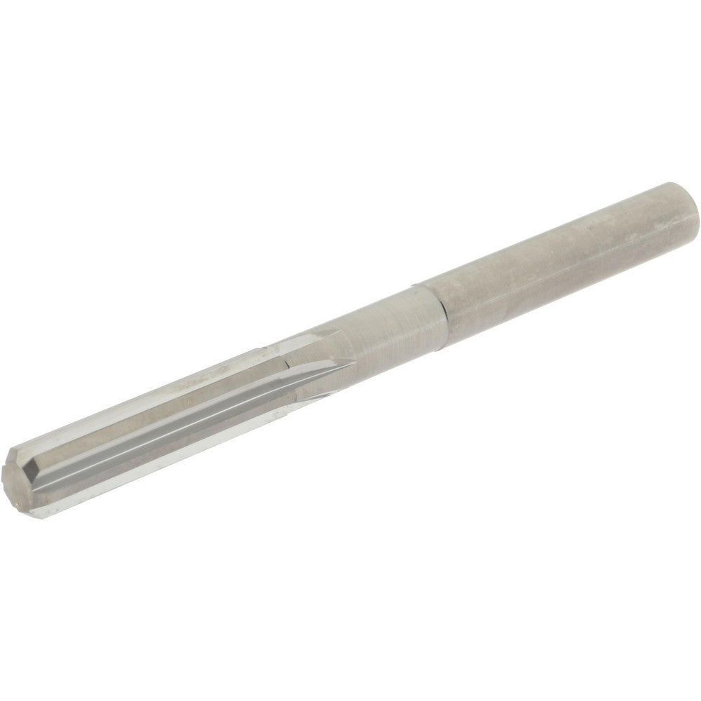 Hertel 45675709 Chucking Reamer 0.2700" Dia, 3-1/4" OAL, 1-1/8" Flute Length, Straight Flute, Straight-Cylindrical Shank, Solid Carbide