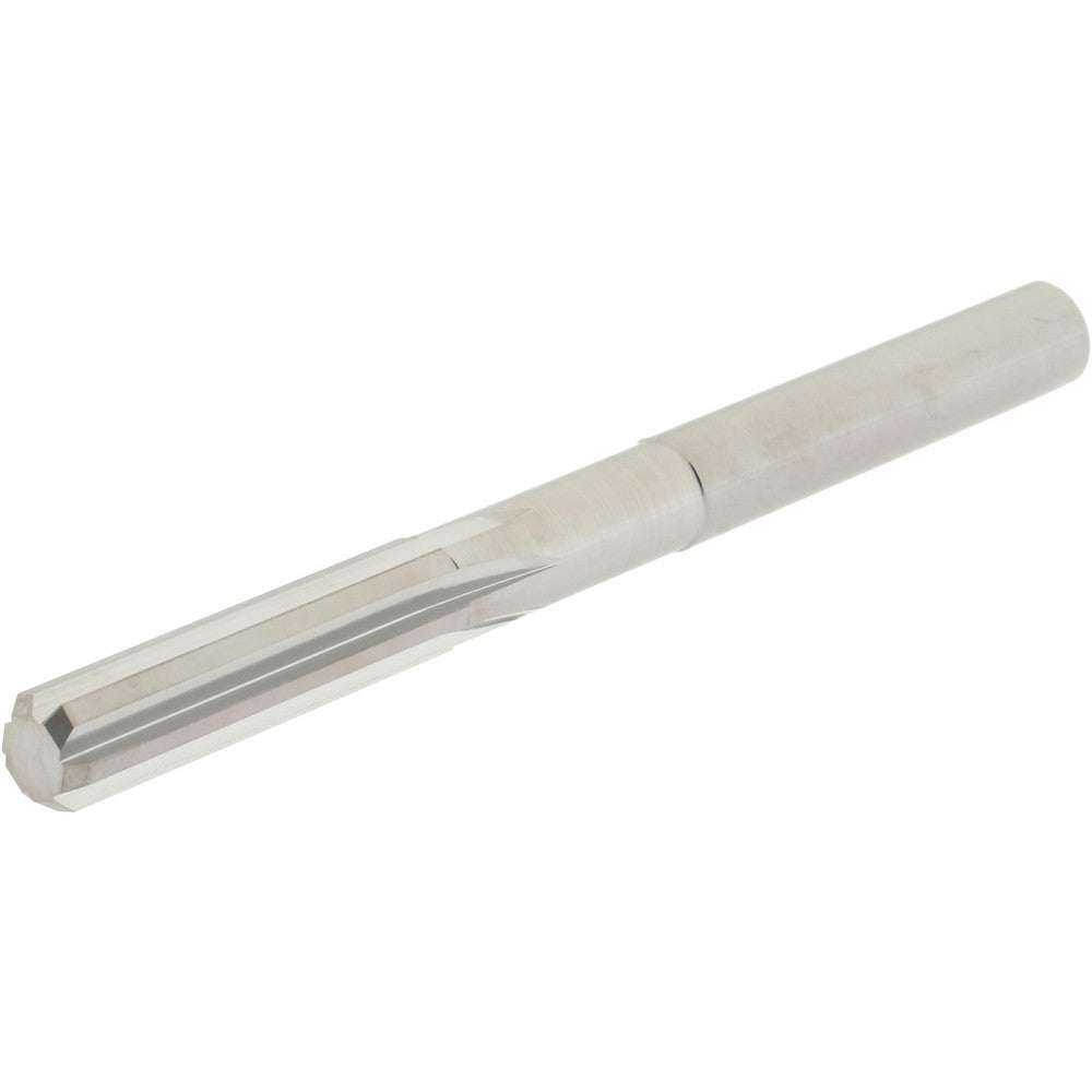 Hertel 45675717 Chucking Reamer 0.2710" Dia, 3-1/4" OAL, 1-1/8" Flute Length, Straight Flute, Straight-Cylindrical Shank, Solid Carbide
