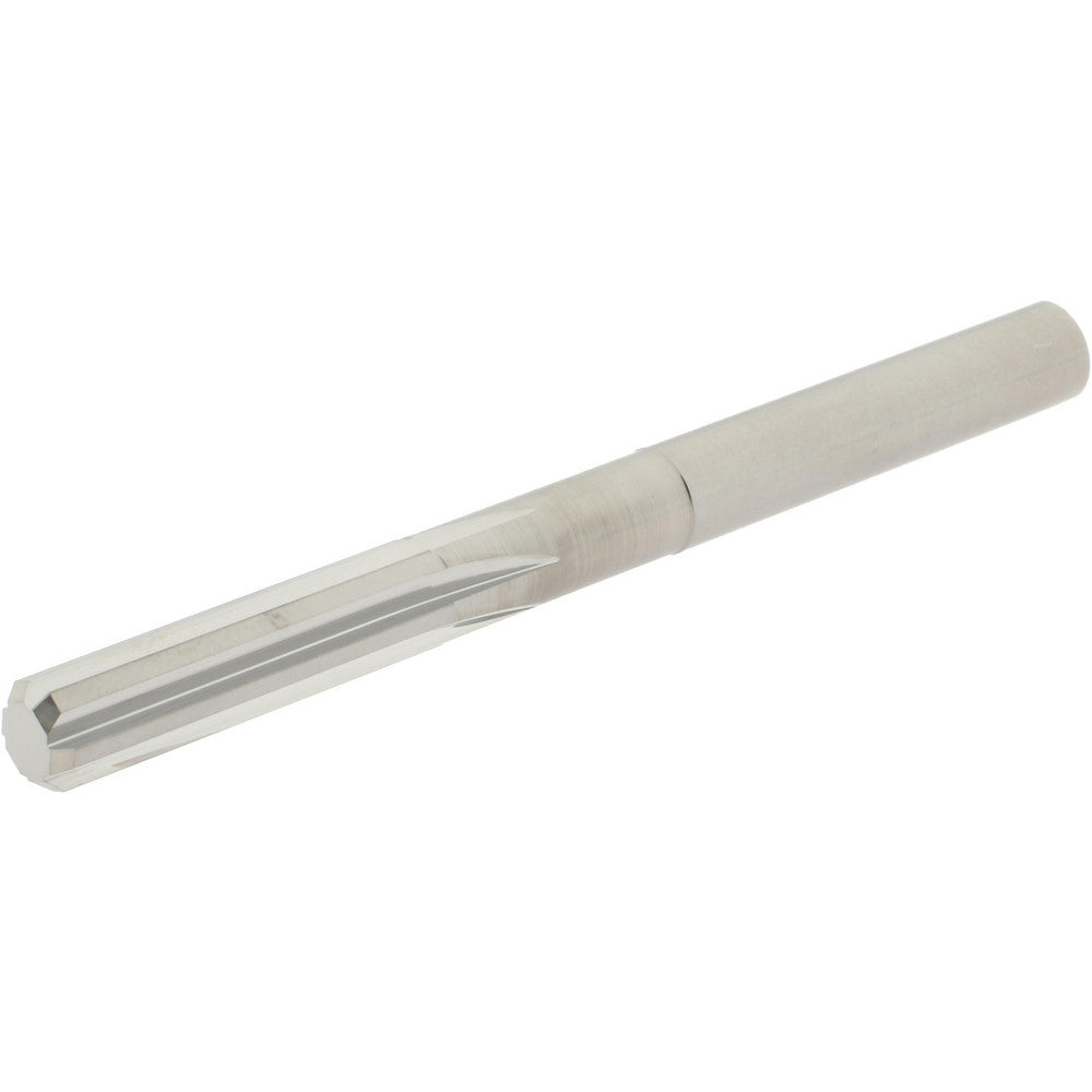 Hertel 45675741 Chucking Reamer 0.2760" Dia, 3-1/4" OAL, 1-1/8" Flute Length, Straight Flute, Straight-Cylindrical Shank, Solid Carbide