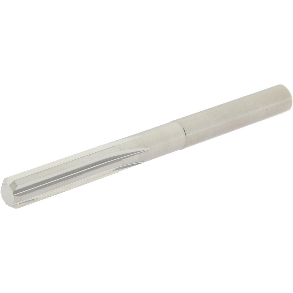 Hertel 45675766 Chucking Reamer 0.2790" Dia, 3-1/4" OAL, 1-1/8" Flute Length, Straight Flute, Straight-Cylindrical Shank, Solid Carbide