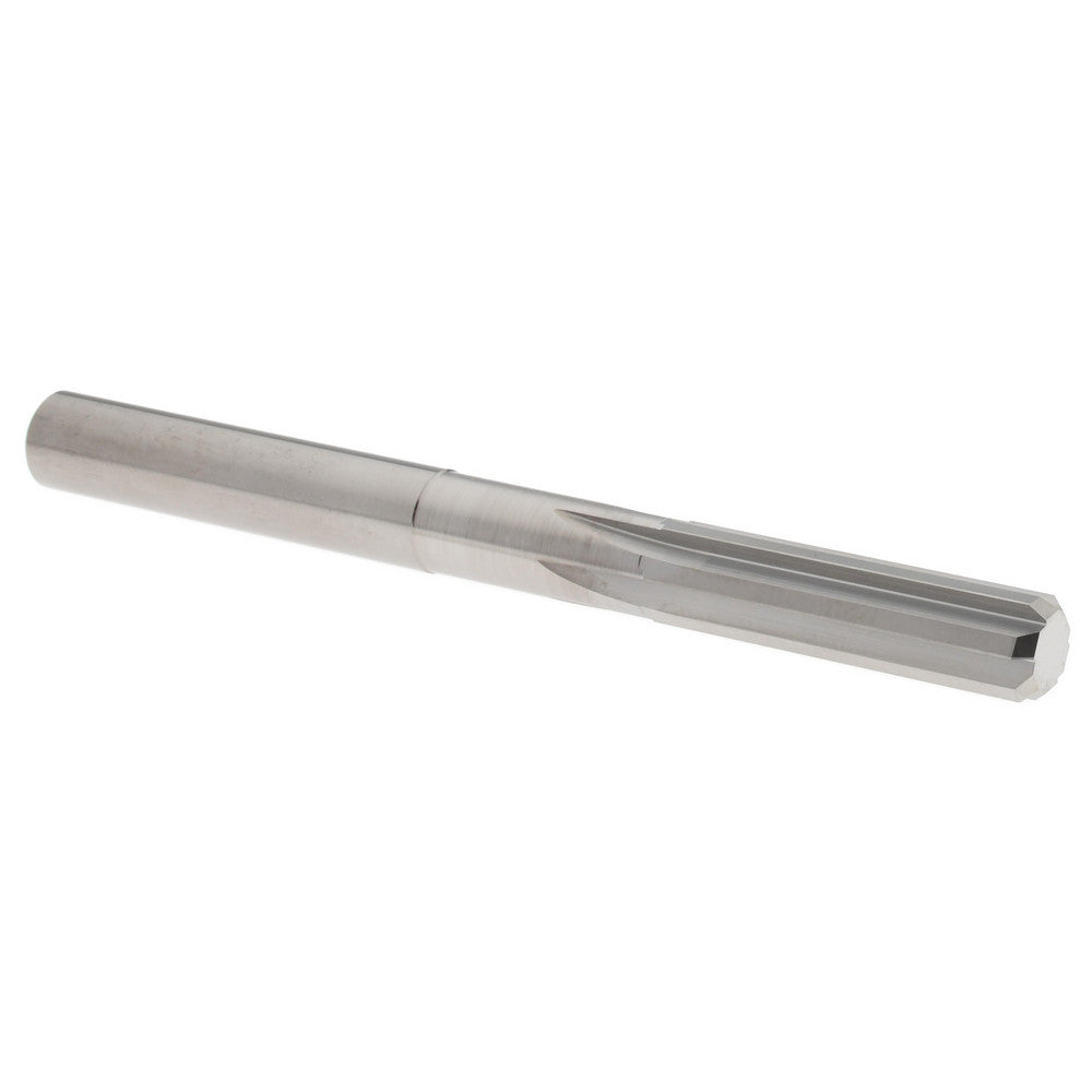 Hertel 45675907 Chucking Reamer 0.2980" Dia, 3-1/4" OAL, 1-1/8" Flute Length, Straight Flute, Straight-Cylindrical Shank, Solid Carbide