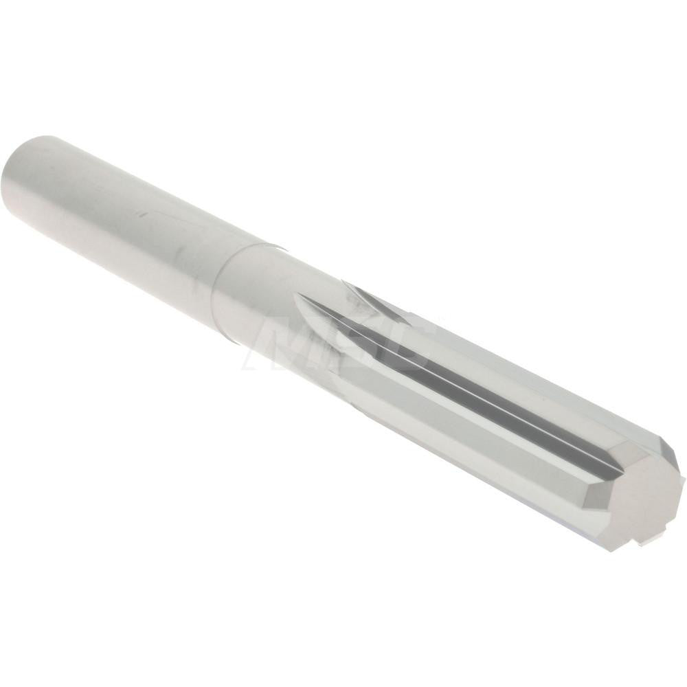 Hertel 45676103 Chucking Reamer 0.3250" Dia, 3-1/2" OAL, 1-1/4" Flute Length, Straight Flute, Straight-Cylindrical Shank, Solid Carbide
