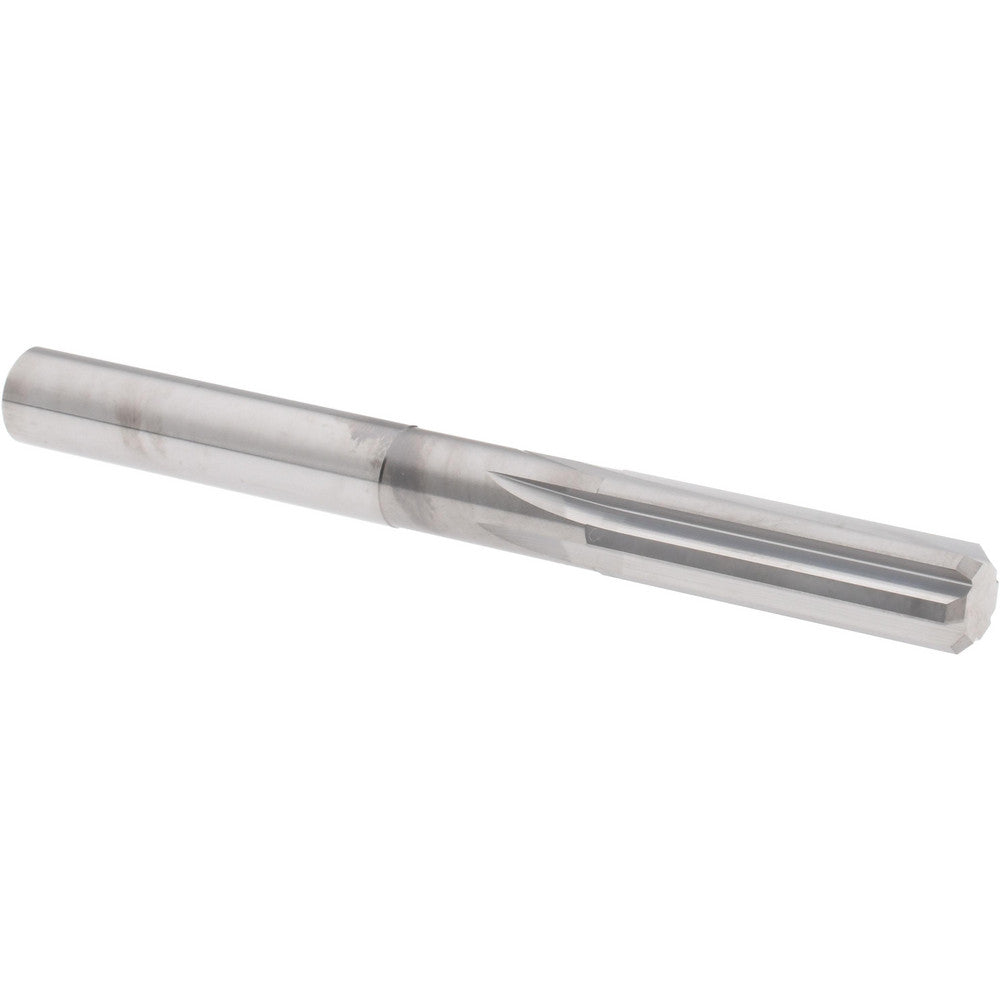 Hertel 45676202 Chucking Reamer 0.3360" Dia, 3-1/2" OAL, 1-1/4" Flute Length, Straight Flute, Straight-Cylindrical Shank, Solid Carbide