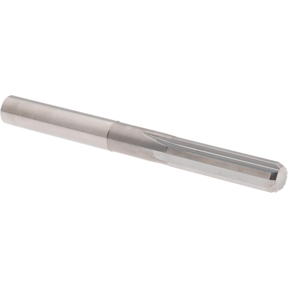 Hertel 45676210 Chucking Reamer 0.3370" Dia, 3-1/2" OAL, 1-1/4" Flute Length, Straight Flute, Straight-Cylindrical Shank, Solid Carbide
