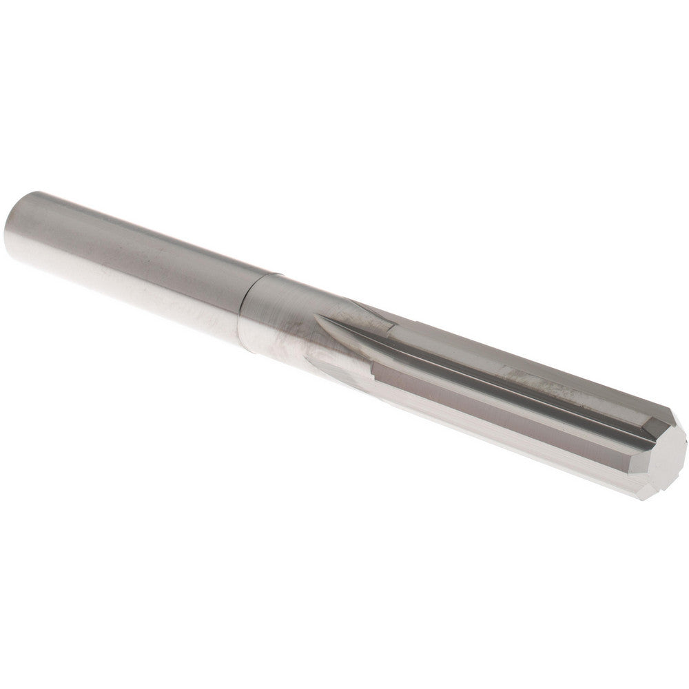 Hertel 45676327 Chucking Reamer 0.3500" Dia, 3-1/2" OAL, 1-1/4" Flute Length, Straight Flute, Straight-Cylindrical Shank, Solid Carbide