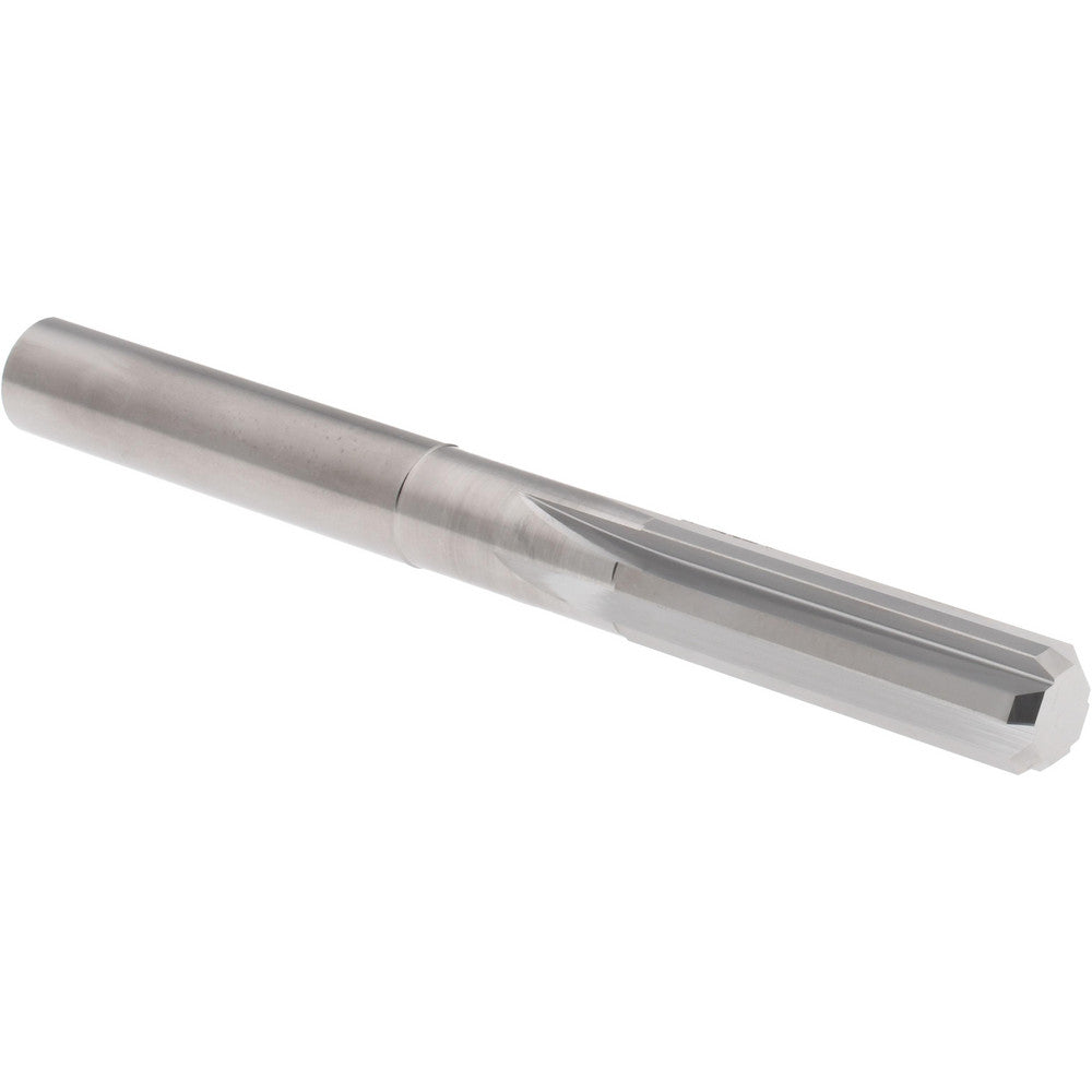 Hertel 45676335 Chucking Reamer 0.3510" Dia, 3-1/2" OAL, 1-1/4" Flute Length, Straight Flute, Straight-Cylindrical Shank, Solid Carbide
