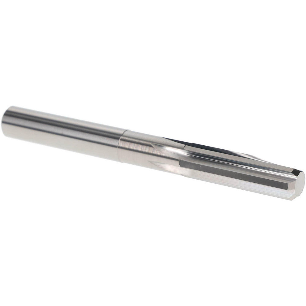 Hertel 45676426 Chucking Reamer 0.3620" Dia, 3-1/2" OAL, 1-1/4" Flute Length, Straight Flute, Straight-Cylindrical Shank, Solid Carbide