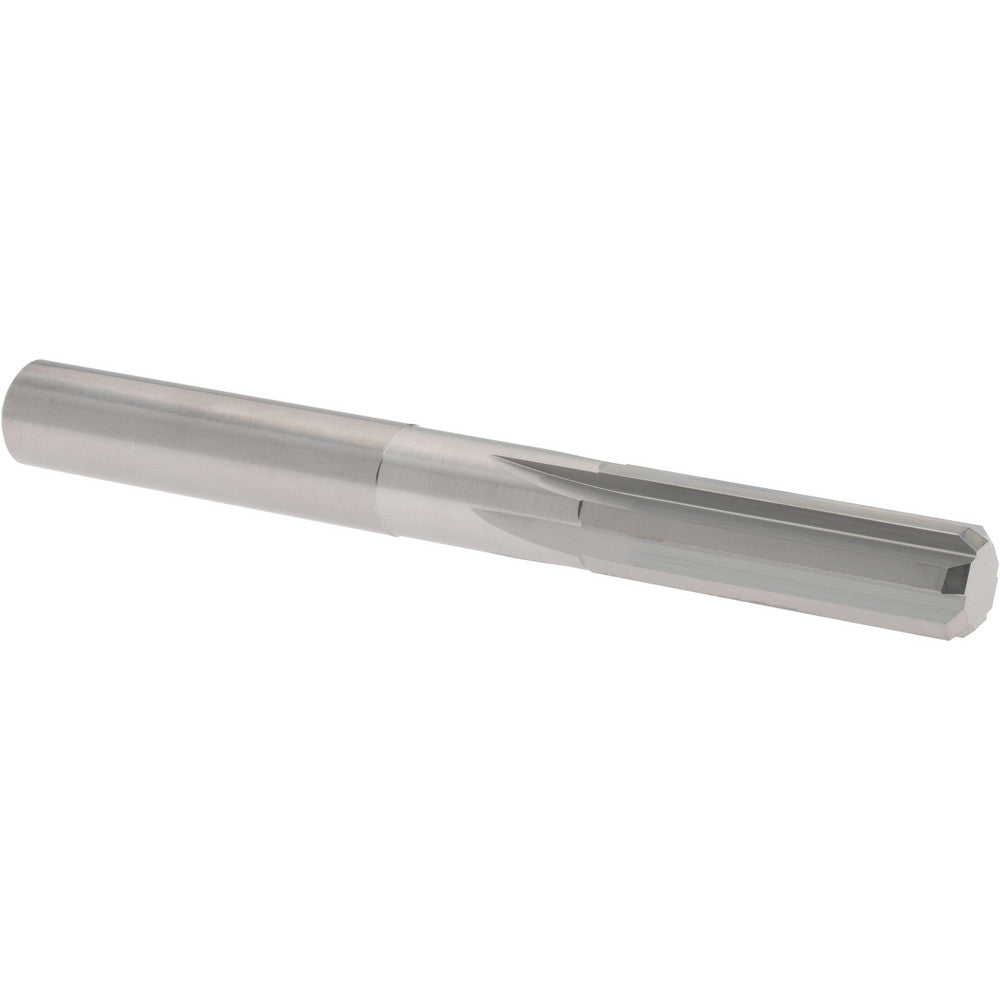 Hertel 45676517 Chucking Reamer 0.3720" Dia, 3-1/2" OAL, 1-1/4" Flute Length, Straight Flute, Straight-Cylindrical Shank, Solid Carbide