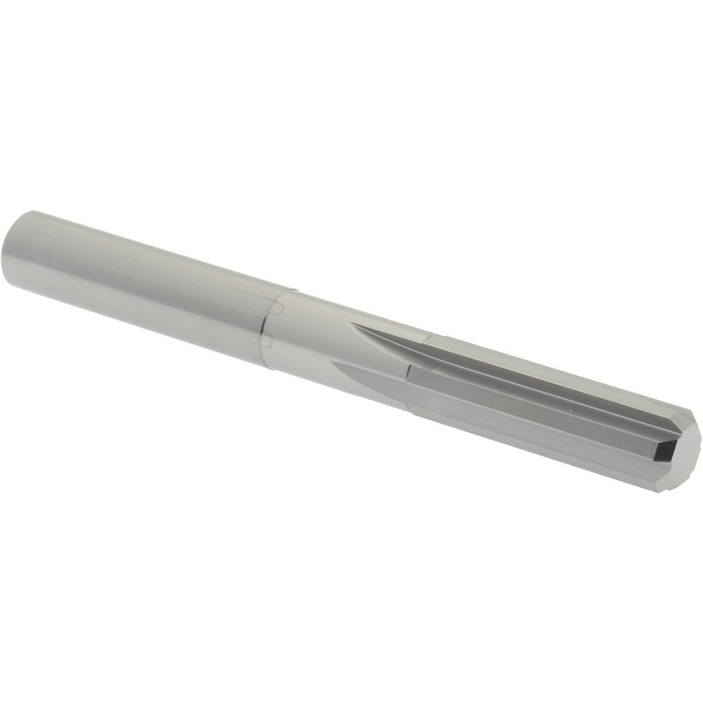 Hertel 45676525 Chucking Reamer 0.3755" Dia, 3-1/2" OAL, 1-1/4" Flute Length, Straight Flute, Straight-Cylindrical Shank, Solid Carbide