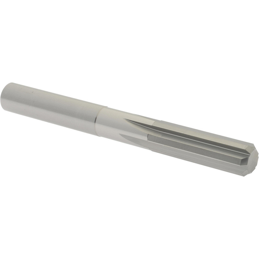 Hertel 45676533 Chucking Reamer 0.3765" Dia, 3-1/2" OAL, 1-1/4" Flute Length, Straight Flute, Straight-Cylindrical Shank, Solid Carbide