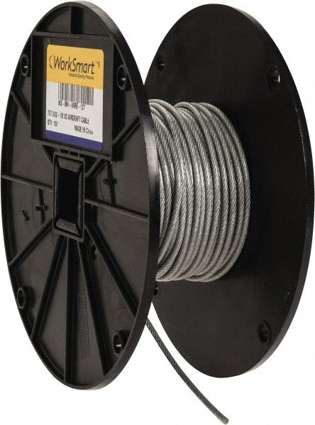 Value Collection WS-MH-WIRE-127 1/8" x 3/32" Dia, Aircraft Cable
