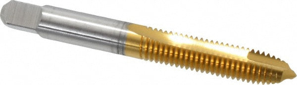 Cleveland C55363 Spiral Point Tap M8 x 1.25, UNC, 2 Flutes, Plug, 2B, High Speed Steel, TiN Finish