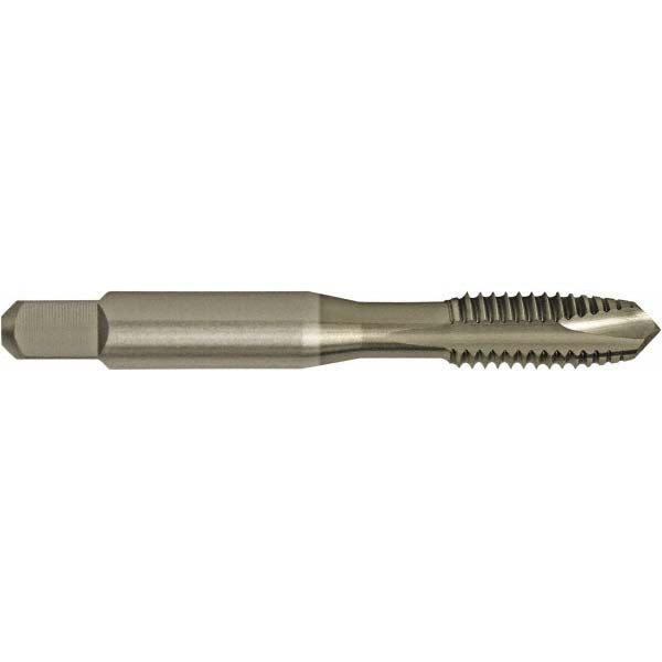 Cleveland C55419 Spiral Point Tap M8 x 1.25, UNF, 2 Flutes, Plug, 2B, High Speed Steel, TiCN Finish