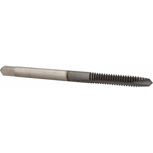 Cleveland C55378 Spiral Point Tap #6-32, UNF, 2 Flutes, Plug, 2B, High Speed Steel, TiCN Finish