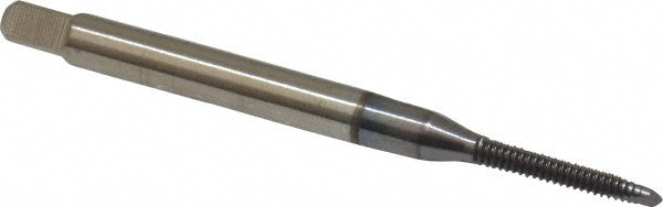 Cleveland C55372 Spiral Point Tap #2-56, UNF, 2 Flutes, Plug, 2B, High Speed Steel, TiCN Finish