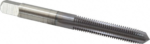 Cleveland C56064 1/4-28 Plug RH 2B H3 TiCN High Speed Steel 4-Flute Straight Flute Hand Tap