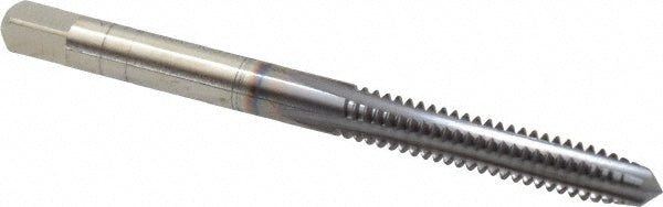Cleveland C56058 #10-24 Plug RH 2B H3 TiCN High Speed Steel 4-Flute Straight Flute Hand Tap