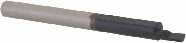 Scientific Cutting Tools, Inc. B080150A Boring Bar 0.0800" Min Bore, 0.1500" Max Depth, Right Hand, 0.2500" Shank Dia, Submicron Solid Carbide