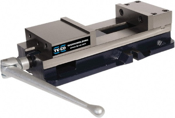 Te-Co Inc PWS-8110 Machine Vise Single-Station, 8.00" Jaw Width, 11" Jaw Opening, Stationary Base