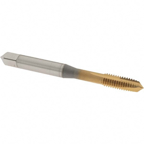 OSG 1111502905 Spiral Point Tap M6x1 Metric, 3 Flutes, Plug Chamfer, HSS, TiN Coated