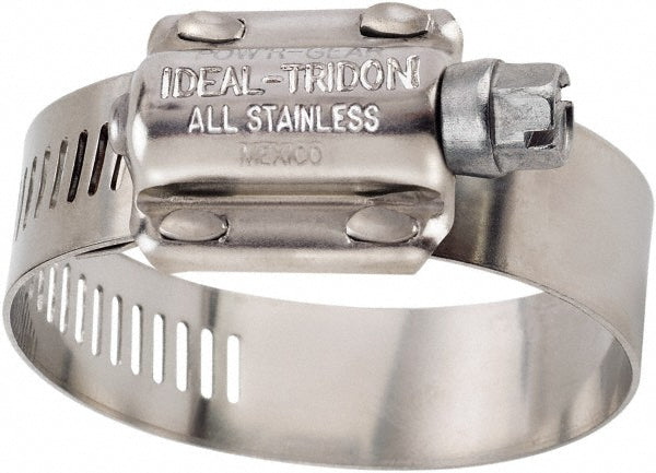 Ideal Tridon 6017551 Worm Gear Clamp SAE 175, 1 to 1-3/4" Dia, Stainless Steel Band