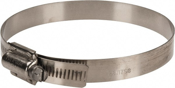 Ideal Tridon 6050051 Worm Gear Clamp SAE 512, 4-1/4 to 5-1/8" Dia, Stainless Steel Band