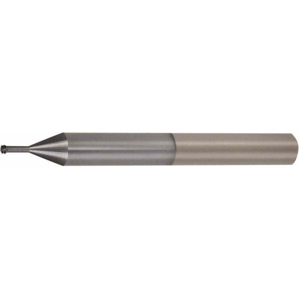 Vargus 109-00120 Helical Flute Thread Mill #6-32, Internal, 4 Flute, 0.2500" Shank Dia, Solid Carbide