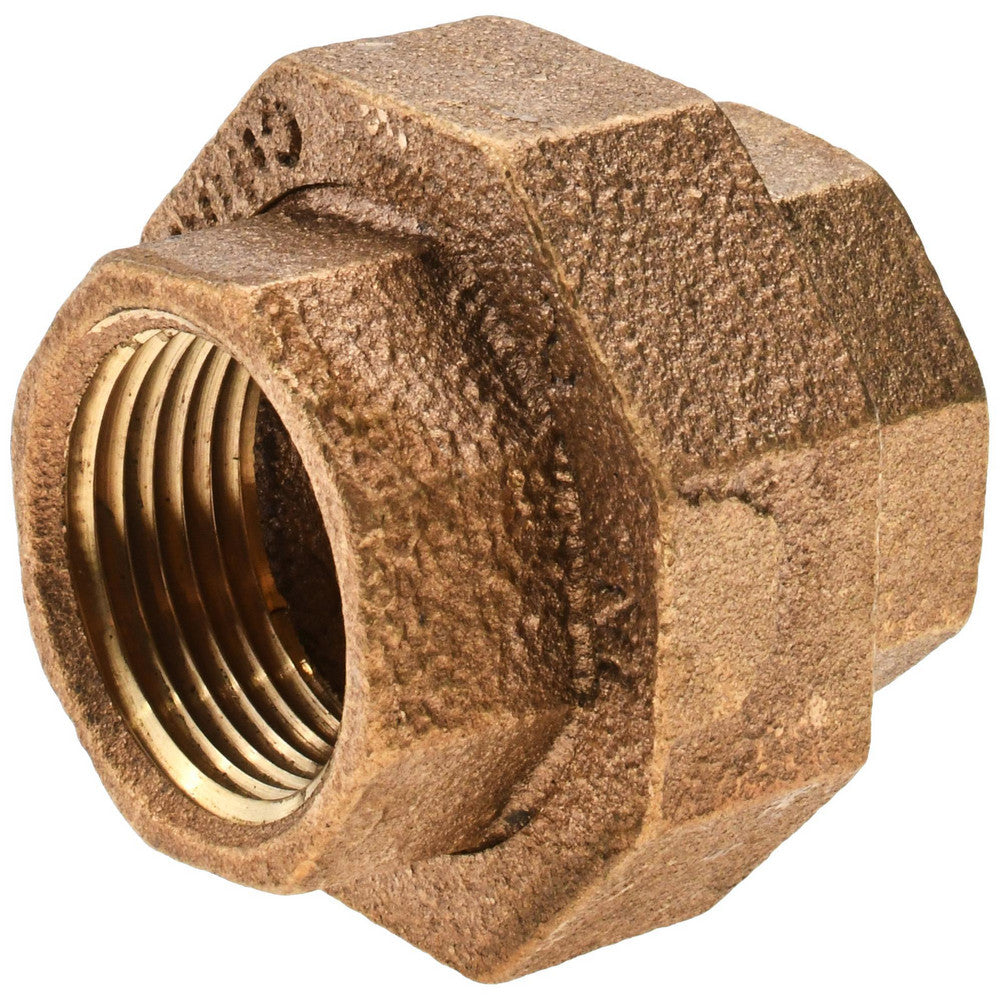 Value Collection 559-005NL Brass Pipe Union 1" Fitting, NPT, Class 125