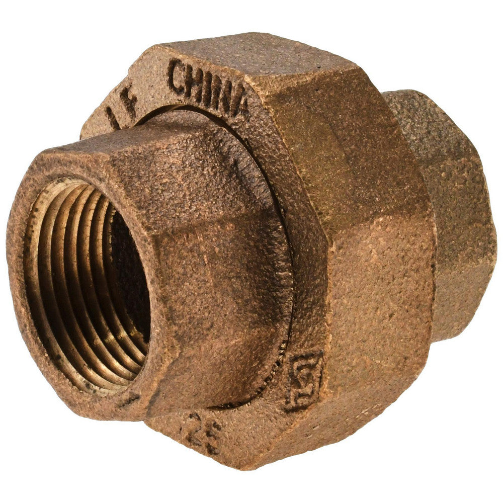 Value Collection 459-004NL Brass Pipe Union 3/4" Fitting, NPT, Class 125